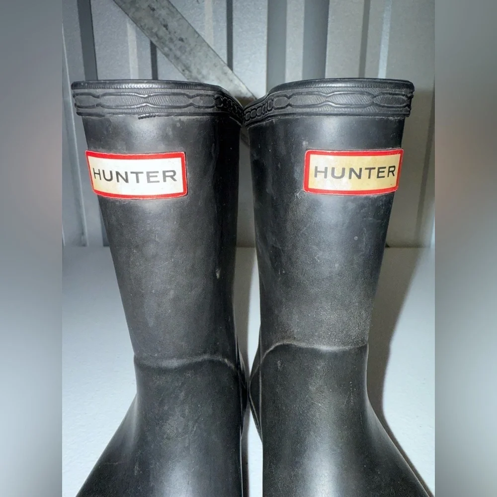 Kids Hunter Boots Size 7